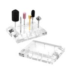 Акриловая подставка для насадок маникюрного аппарата Акриловая подставка для насадок маникюрного аппарата