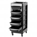 Hairdressing trolley 030 BLACK