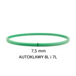 USZCZELKA SILIKONOWA DO AUTOKLAWÓW WOSON 7L I 8L ZIELONA 7,5 MM