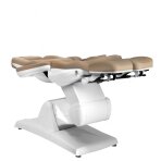 Cosmetology chair AZZURRO 870 PEDI ELECTRIC 3 MOTOR Cappuccino