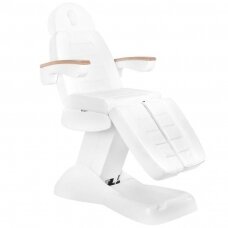 Kosmetologin tuoli PRESTIGE LUX PEDI ELECTRIC 5 MOTOR WHITE