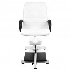 Kosmetologinis krėslas pedikiūrui HYDRAULIC PEDI SPA WHITE