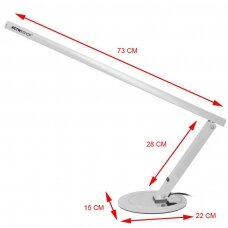 Desk lamp 20W ALUMINUM SILVER