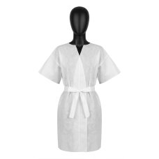 Ühekordne lühikeste varrukatega hommikumantel