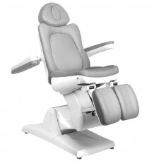 Cosmetology chair AZZURRO 870 PEDI ELECTRIC 3 MOTOR GREY