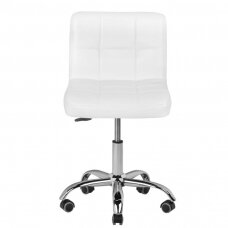 Kosmetologinė meistro kėdutė COSMETIC CHAIR WHITE