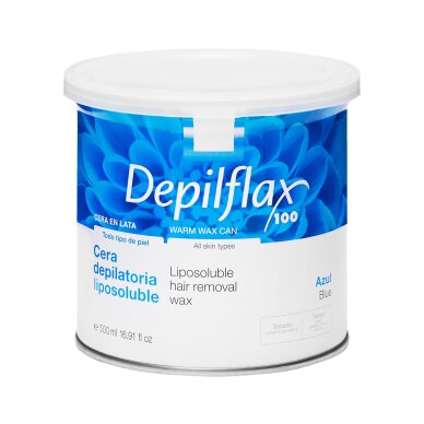 Depilflax Enthaarungswachs 500 ml, blau Depilflax Enthaarungswachs 500 ml, blau