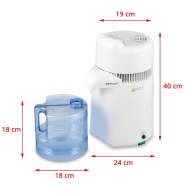 Ūdens destilācijas aparāti LAFOMED 4l 750W 2