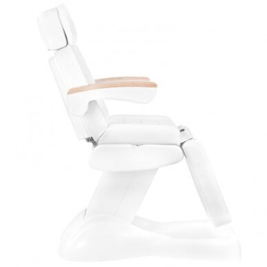 Kosmetologin tuoli PRESTIGE LUX PEDI ELECTRIC 5 MOTOR WHITE 4