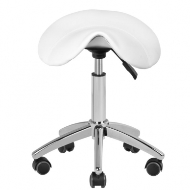 Kosmetoloogiline stool STOOL BEAUTY ROUND WHITE 1