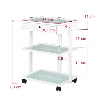 Cosmetology trolley 1040A GIOVANNI 4