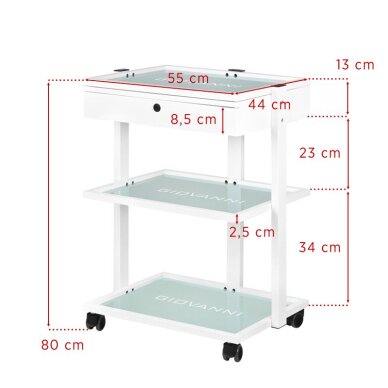 Cosmetology trolley 1040A GIOVANNI 4