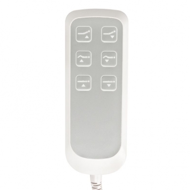 Kosmetologin tuoli ELECTRO ECLIPSE 3 WHITE 9