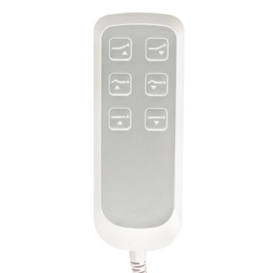 Kosmetoloģijas krēsls Eclipse 2240 Electric 3 Motor White 9