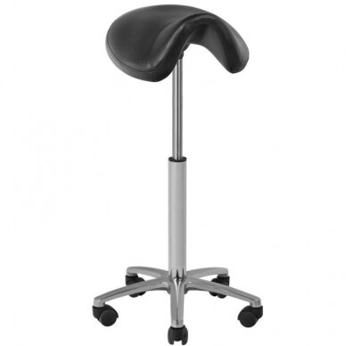 Kosmetoloogiline stool STOOL BEAUTY BLACK HIGH