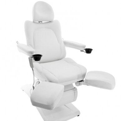 Косметологическое кресло AZZURRO 870 PEDI ELECTRIC 3 MOTOR WHITE 9