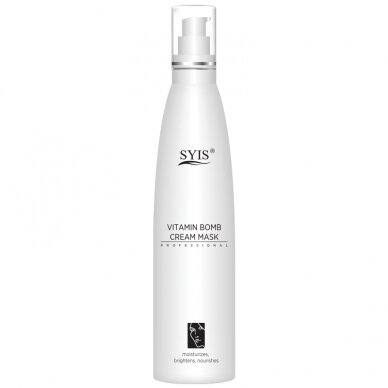 Vitamīnu kokteilis - sejas krēms SYIS VITAMIN BOMB CREAM MASK PROFESSIONAL, 100 ml