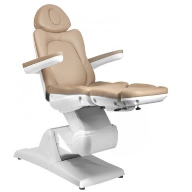 Kosmetoloģijas krēsls AZZURRO 870 ELECTRIC 3 MOTOR Cappuccino 5