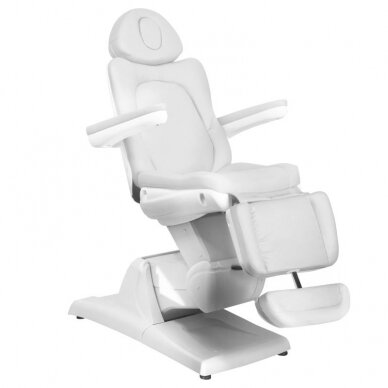 Kosmetoloģijas krēsls AZZURRO 870 ELECTRIC 3 MOTOR WHITE 2