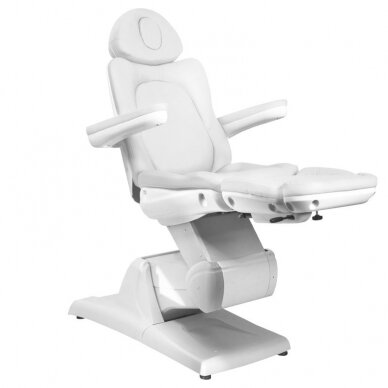 Kosmetoloģijas krēsls AZZURRO 870 ELECTRIC 3 MOTOR WHITE 3