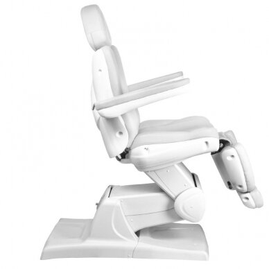 Cosmetology chair AZZURRO 870 ELECTRIC 3 MOTOR WHITE 5