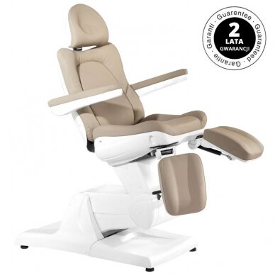 Fotel kosmetyczny AZZURRO 870 PEDI ELECTRIC 3 MOTOR Cappuccino 12