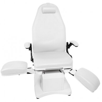 Kosmetoloģiskais elektriskais krēsls Azzurro 709A Pedi White 10