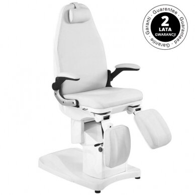 Kosmetoloģiskais elektriskais krēsls Azzurro 709A Pedi White 12