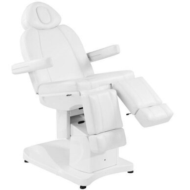 Kosmetologinis krėslas AZZURRO 708A PEDI ELECTRIC 3 MOTOR White