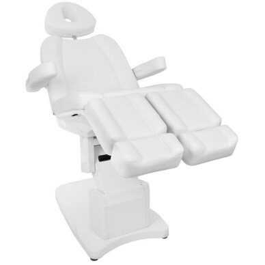 Skaistumkopšanas krēsls AZZURRO 708A PEDI ELECTRIC 3 MOTOR White 6