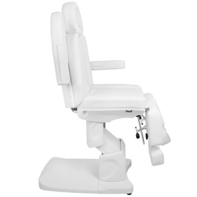 Kosmetologinis krėslas AZZURRO 708A PEDI ELECTRIC 3 MOTOR White 4