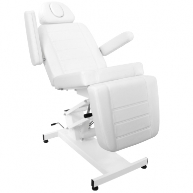 Kosmetoloģijas krēsls AZZURRO ELECTRIC WHITE 7