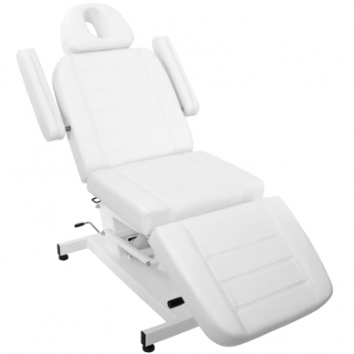 Kosmetoloģijas krēsls AZZURRO ELECTRIC WHITE 10