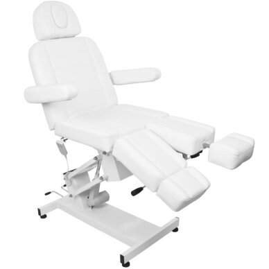 Kosmetologinis krėslas AZZURRO ELECTRIC PEDI WHITE 3 Kosmetologinis krėslas AZZURRO ELECTRIC PEDI WHITE 3