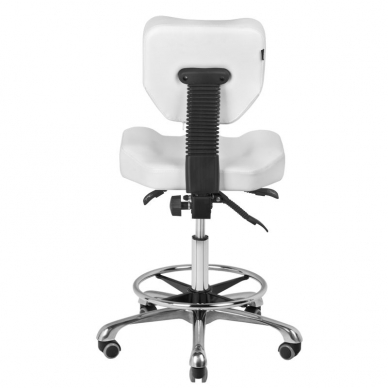 Kosmetoloogiline stool BEAUTY STOOL COMFORT WHITE 2