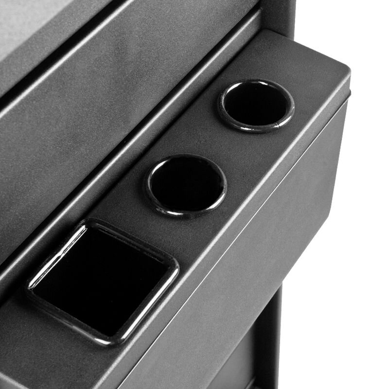 Wózek fryzjerski GABBIANO HAIRDRESSER HELPER 3 BLACK 3 Wózek fryzjerski GABBIANO HAIRDRESSER HELPER 3 BLACK 3