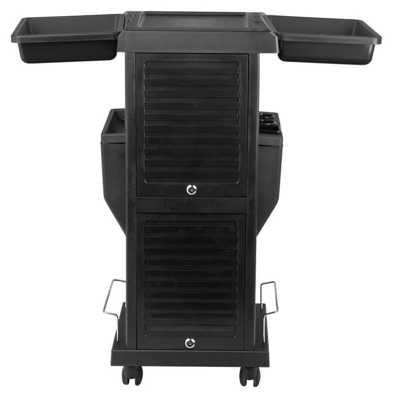 Wózek fryzjerski GABBIANO HAIRDRESSER HELPER 3 BLACK 11 Wózek fryzjerski GABBIANO HAIRDRESSER HELPER 3 BLACK 11