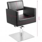 Kirpyklos kėdė GABBIANO HAIRDRESSING CHAIR SOFIA PROFESSIONAL BLACK