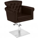 Парикмахерское кресло GABBIANO PROFESSIONAL HAIRDRESSING CHAIR BERLIN VERSAILE BROWN