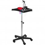 Hairdressing trolley GABBIANO HAIRDRESSER HELPER TIME 3 BLACK