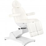Kosmetoloģijas krēsls AZZURRO 869A PEDI ELECTRIC 5 MOTOR WHITE