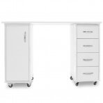 Manicure table CABINETS WHITE