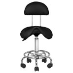 Kosmetoloģijas taburete STOOL BEAUTY 3 BLACK