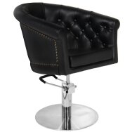 Kirpyklos kėdė GABBIANO HAIRDRESSING CHAIR LONDON BLACK Kirpyklos kėdė GABBIANO HAIRDRESSING CHAIR LONDON BLACK