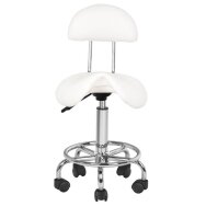 Kosmetoloģijas taburete STOOL BEAUTY 3 WHITE Kosmetoloģijas taburete STOOL BEAUTY 3 WHITE