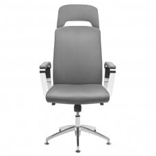 Tool meistri jaoks COSMETIC CHAIR RICO PEDICURE / MAKE-UP GRAY WHITE 43-51CM