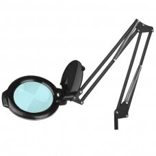 Cosmetology LED lamp with magnifier and stand GLOW MOONLIGHT 5D/6 10W BLACK
