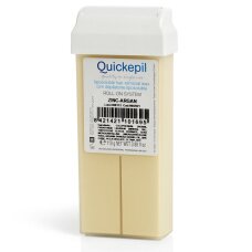Quickepil cinko-argano vaškas depiliacijai volelyje 110g