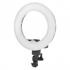 Kosmetoloogia LED meigilamp koos statiiviga RING LIGHT 12 35W BLACK
