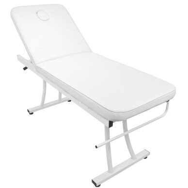Statsionaarne massaažilaud AZZURRO MASSAGE WHITE 1